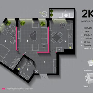 ТЕРМІНОВО blago Центр міста 2 кімнатна фемілі плаза ЖК Family Plaza