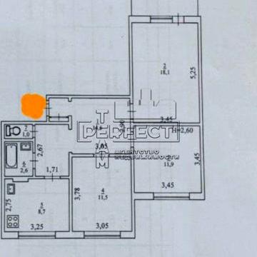 Продаж 3к квартири Здолбунівська 3 / Здолбуновская 3