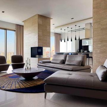 Квартира з кімнатою для покеру ЖК Парус Оболонь КиївДворівнева