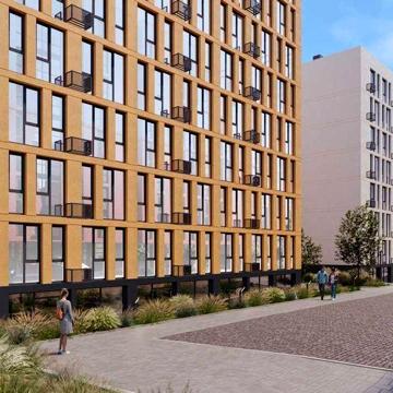 Однокімнатні апартаменти 44.77 м2 ЖК Велика Британія. 1-к внесок 10% ЖК Велика Британія