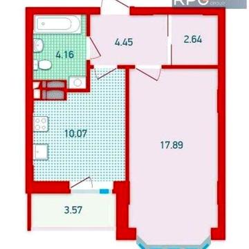 Продаж 1-к квартири в ЖК "Чарівне місто", 43 м², вул. Бориспільська ЖК Чарівне місто