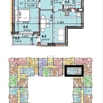 Продаж 1 кімнатної квартири в ЖК 7ʼЯ ЖК 7ʼЯ