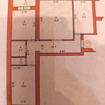 Продам трьох кімнатну квартиру в курорті Моршин 70м2