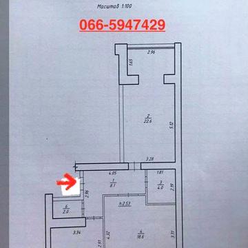 2-к продажа пр-т Свободи (Прокофьева) 16/4   «НОТЕКС»   А/О