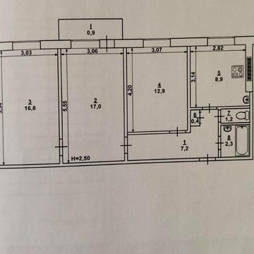 Продам 3х кімнатну квартиру