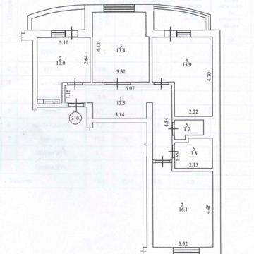 Продаж 3-к квартири у м. Бориспіль 76,4 кв.м. з ремонтом ЖК Київський шлях, 95