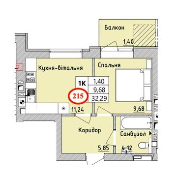 Продаю Однокімнатну квартиру Найкраща ціна! Ірпінь ЖК Бургундія ЖК Бургундія