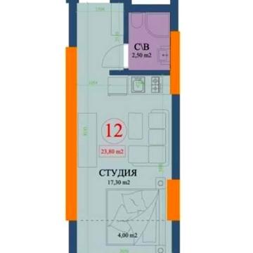 Продам квартиру студію в новобудові  , Центр,  ЖК Куликовский ЖК Куликівський