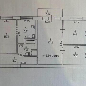 Продам квартиру Гурова 37