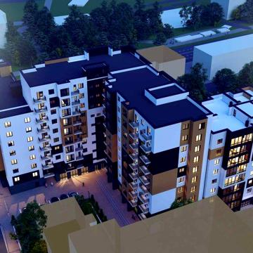 Простора 2-кімнатна квартира на вул. Залізничній ЖК на Залізничній