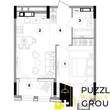 1к кв 47.86 м2, Без %,ЖК Lucky Land, Святошинський р-н ЖК Lucky Land