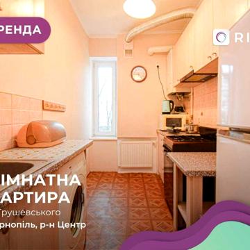 1-к. квартира з ремонтом, і/о та меблями за вул. Грушевського