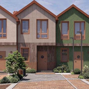 74 м2, 2 кімнати. Таунхаус в Петропавлівській Борщагівці. Поруч ліс