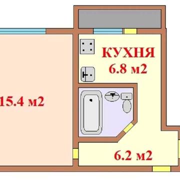 Борщагівка. Продам однокімнатну квартиру на Зодчих, 62-А.
