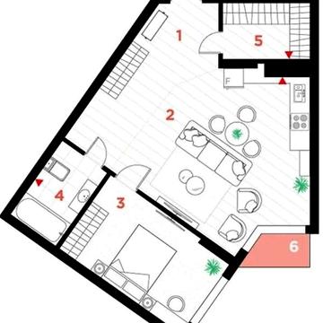 Продаж 2к Квартира Юліана Пелеша (Крайківського) вулиця ЖК Family Plaza