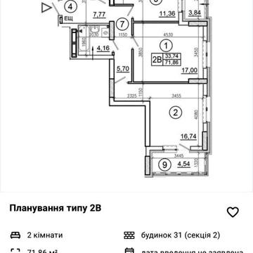 Продам квартиру в ЖК Еврика, м. Іподром ЖК Еврика