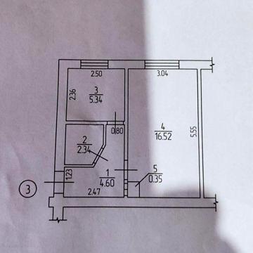 Продам 1  кімнатну квартиру ,Комарова