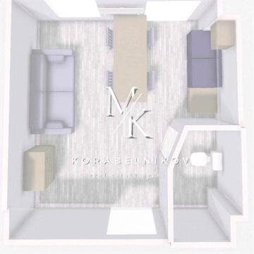 Оренда 1к квартири з терасою в ЖК Aura Centr