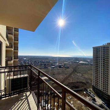 Двухкомнатная квартира  Рассрочка 48 мес  Сданный дом  Вид на море