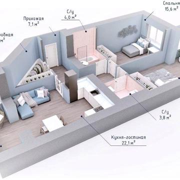 Продаж 2кк 86.1м2 ЖК Курортний. Є - Оселя. ЖК Курортный