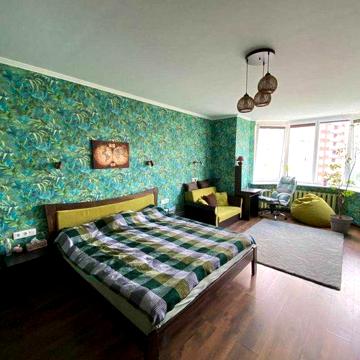 Продаж 3к квартири з сучасним ремонтом 105м² Позняки Княжий Затон Без%