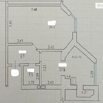 Продаж 1к Квартира Боголюбова вулиця ЖК София Сити