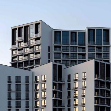 Продаж видової 1-кімнатної квартири з високими стелями 4,5 м в ЖК "31" ЖК Будинок 31