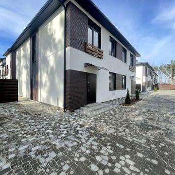 Дуплекс 130 м2 під чистове , 2.4 сотки землі в КМ Лісове. Гостомель