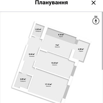 Продаж 2к квартири,60.2 кв м від власника в ЖК Дніпровська мрія ЖК Дніпровська Мрія