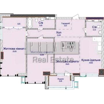 Продажа 3к квартиры 119м2, Новопечерские Липки, Драгомирова, 7 очередь ЖК Новопечерські Липки
