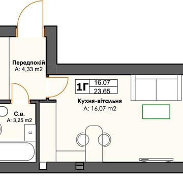 Продаж 1к Квартира Северинівська вулиця ЖК 10 Avenue