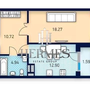 1к квартира в ЖК Lake House, Героїв Азов 2-а, Оболонь ЖК LAKE HOUSE
