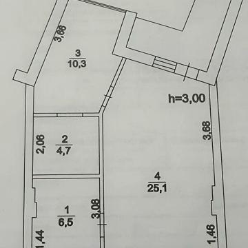 Продаж 1к Квартира Ванний провулок ЖК Миконос