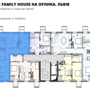 Продаж 2 кім. кв , 67 м2 , ЖК Family House , вул.П.Орлика 4 ЖК Family House