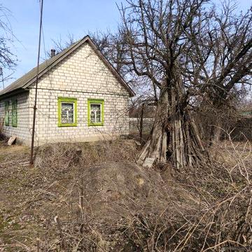 Продам малий будиночок,але з  гарним учас під будівництво.В.Терешківка