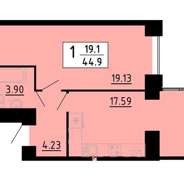 Продаж 1к Квартира Академіка Сергія Корольова вулиця ЖК Кольоровий
