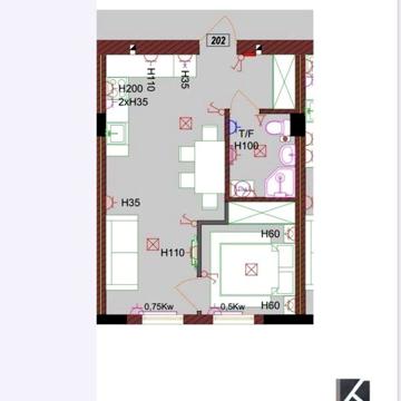 Продається 1-кімнатна квартира в ЖК "Квадрат" ЖК Квадрат