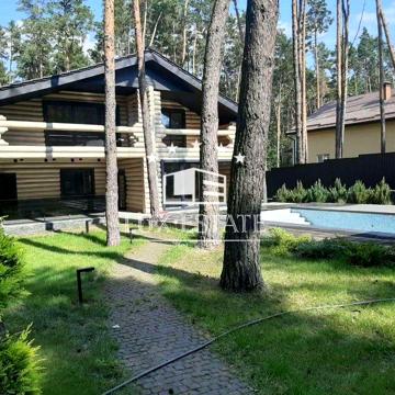 Від власника! Сучасний Еко-Дім (Сруб) в сосновому лісі поряд з м.Буча.