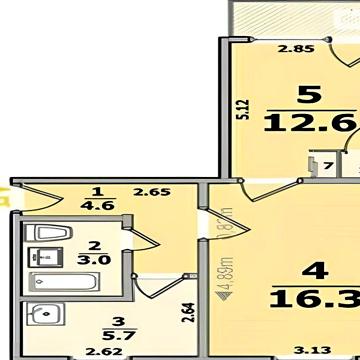 Продаж 2к Квартира Тракторобудівників проспект