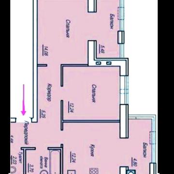 Продам 2к+1к квартиру в ЖК Статус ЖК Статус