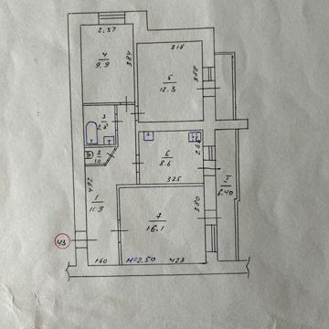 3-х кімнатна квартира на Садах -2