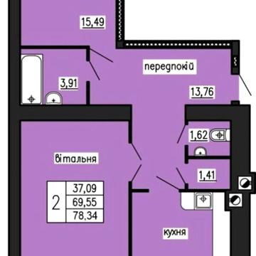 Продаж 2к Квартира вул. Тролейбусна ЖК по ул. Лучаковского-Троллейбусная