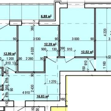ЖК МИРА 3 продам 3-комн квартиру 82м2 в Новострое MV ЖК МИРА 3
