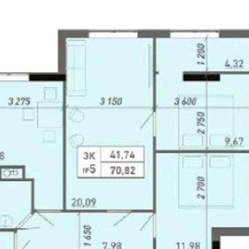 Продаж 3к Квартира вулиця Академіка Вільямса ЖК Акварель 8
