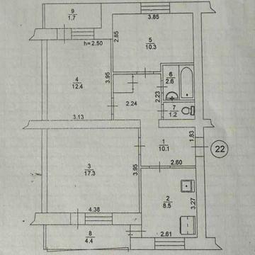 Продаж 3 - квартири вул. Зеленого Клину, 6 Шевченковський район