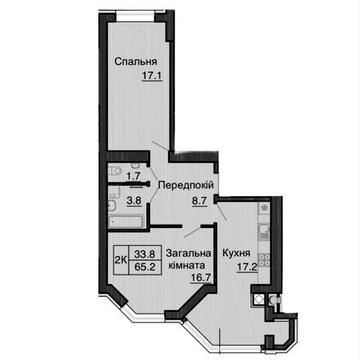 єОселя без комісії продаж двокімнатної квартири в ЖК Софія Резиденс
