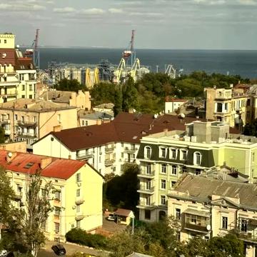 Двокімнатна квартира ЖК Гефест в Центрі з видом на море та двома терасами