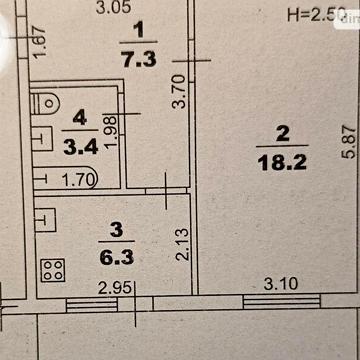 Продаж 1к Квартира Молодіжна (Котовського) вулиця