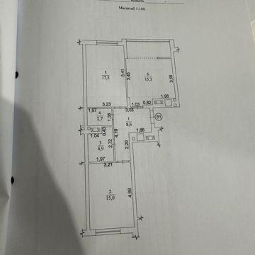 Продається 2 кімнатна квартира в новобудові ЖК Київський