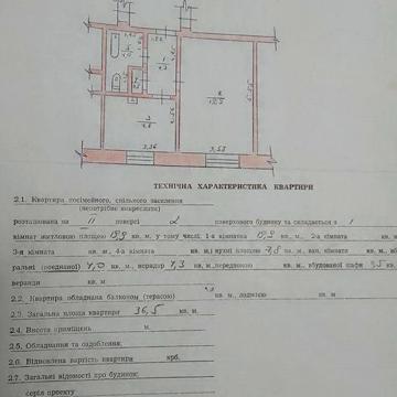 Продам однокімнатну квартиру
